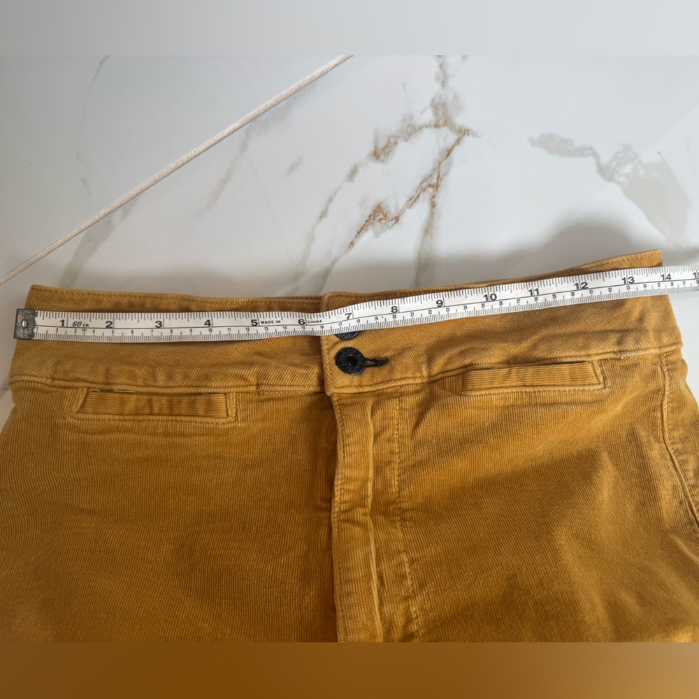 ASKK NY Mustard Wide Leg Brighton Corduroy Pants - Picture 7 of 12